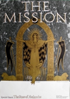 MISSION, THE - 1987 - In Concert - Rose of Avelanche - Gods own... Tour - Poster