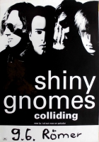 SHINY GNOMES - 1990 - In Concert - Colliding Tour - Poster - Bremen