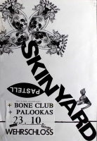 SKIN YARD - 1991 - In Concert - 1000 Smiling Knuckles Tour - Poster - Bremen