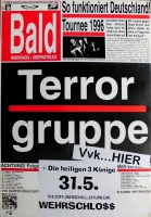TERRORGRUPPE - 1996 - Konzertplakat - Melodien fr... - Tourposter - Bremen - B