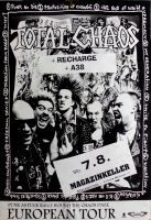 TOTAL CHAOS - 1995 - In Concert - Patriotic Shock Tour - Poster - Bremen