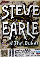 EARLE, STEVE - 2002 - Tourplakat - Concert - Revolution - Tourposter