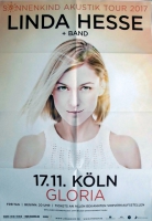 HESSE, LINDA - 2017 - Plakat - In Concert - Sonnenkind Tour - Poster - Kln
