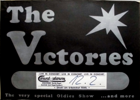VICTORIES, THE - 1982 - Konzertplakat - Oldie Show - Tourposter - Berlin