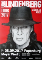 LINDENBERG, UDO - 2017 - Concert - Strker als.. Tour - Poster - Pappenbug