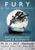 FURY IN THE SLAUGHTERHOUSE - 2017 - Concert - Little Big... - Poster - Hannover