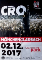 CRO - 2017 - Plakat - Live In Concert Tour - Poster - Mnchengladbach
