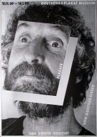 DAS ZWEITE GESICHT - 1989 - Plakat - Ausstellung - Gnther Kieser - Poster