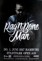 RAG N BONE MAN - 2017 - Plakat - Live In Concert Tour - Poster - Hamburg
