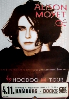 MOYET, ALISON - YAZOO - 1991 - In Concert - Hoodoo Tour - Poster - Hamburg