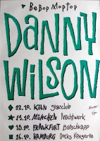 DANNY WILSON - 1989 - In Concert - Bebop Moptop Tour - Poster
