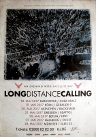 LONG DISTANCE CALLING - 2017 - Live In Concert - Satellite Bay Tour - Poster