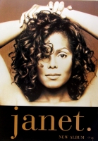 JACKSON, JANET - 1993 - Promotion - Plakat - Janet - Poster