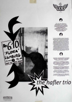 HAFLER TRIO, THE - 1994 - Plakat - Seven Hours Sleep Tour - Poster - Hamburg