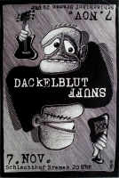 SNUFF - 1996 - Konzertplakat - Concert - Dackelblut- Tourposter - Bremen