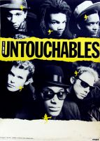 UNTOUCHABLES - 1985 - Tourplakat - In Concert - Wild Child - Tourposter