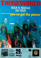 THIRD WORLD - 1982 - Plakat - Reggae - In Concert - Poster - Essen