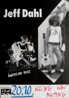 DAHL, JEFF - 1990 - In Concert - American Ruse Tour - Poster - Wilhelmshaven