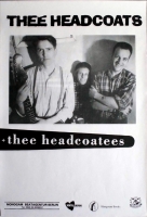 THEE HEADCOATS - 1995 - In Concert - Billy Childish - Sound of... Tour - Poster