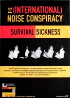 INTERNATIONAL NOISECONSPIRACY - 2000 - Promoplakat - Survival Sick - Poster