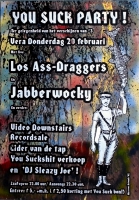 LOS ASS-DRAGGERS - 1997 - Konzertplakat - Concert - Poster - Vera - Groningen