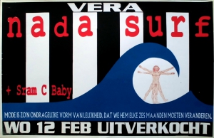 NADA SURF - XXXX - Konzertplakat - Concert - Poster - Vera - Groningen