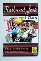 RAILROAD JERK - 1996 - Konzertplakat - Concert - Poster - Vera - Groningen