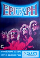EPITAPH - 1980 - Konzertplakat - Concert - Tourposter - Harkebrügge - Autogramme
