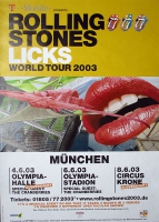 ROLLING STONES - 2003-06-00 - Plakat - Licks - Poster - München (3T)