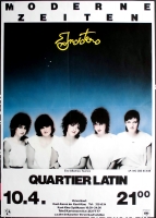 INSISTERS - 1981 - Klakat - In Concert - Moderne Zeiten Tour - Poster - Berlin