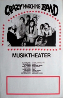 CRAZY MARCHING BAND - 1980 - Plakat - In Concert Tour - Poster