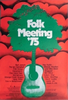 FOLK MEETING - 1975 - Campbell - Ray Austin - Jansch - Poster - Braunschweig