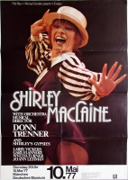 MacLAINE, SHIRLEY - 1977 - Konzertplakat - In Concert - Tourposter - Mnchen