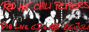 RED HOT CHILI PEPPERS - 2004 - Promoplakat - Live CD - Poster - 2xA0