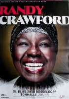 CRAWFORD, RANDY - 2018 - Plakat - In Concert Tour - Poster - Dsseldorf B