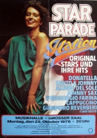 STAR PARADE ITALIEN - 1976 - Donatella - Santo & Johnny - Poster - Hamburg