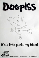 DOGPISS - 1996 - Promoplakat - Punk - Smells Like... Canine Urine - Poster