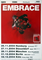 EMBRACE - 2004 - Tourplakat - Concert - Out of Nothing - Tourposter