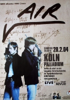 AIR - 2004 - Plakat - Live In Concert - Talkie Walkie Tour - Poster - Kln