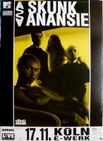 SKUNK ANANSIE - 1999 - Konzerplakat - Post Orgasmic Chill - Tourposter - Kln