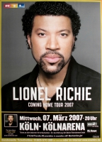 RICHIE, LIONEL - COMMODORES - 2007 - In Concert Tour - Poster - Kln