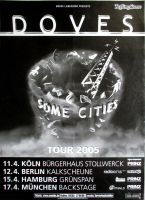 DOVES - 2005 - Plakat - In Concert - Some Cities Tour - Poster