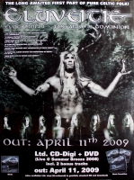 ELUVEITIE - 2009 - Promoplakat - Deat Metal - Evocation I - Poster