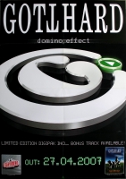 GOTTHARD - 2007 - Promotion - Plakat - Domino Effect - Poster