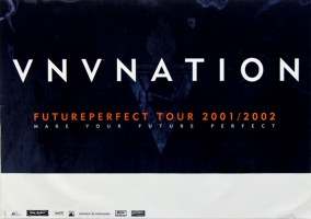 VNV NATION - 2001 - Plakat - In Concert - FuturePerfect Tour - Poster