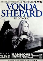 SHEPARD, VONDA - 2001 - In Concert - Heart and Soul Tour - Poster - Hannover