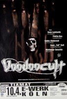 VOODOO CULT - BOA - 1999 - Plakat - Tiamat - In Concert Tour - Poster - Kln