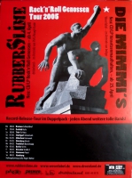 RUBBERSLIME - 2005 - Tourplakat - Punk - Concert - Die Mimmis - Tourposter