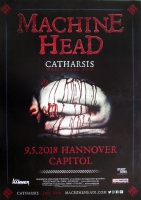 MACHINE HEAD - 2018 - Konzertplakat - Catharsis - Tourposter - Hannover
