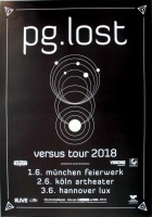 PG.LOST - PG LOST - 2018 - Plakat - In Concert - Versus Tour - Poster